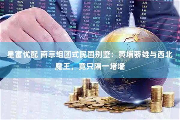 星富优配 南京组团式民国别墅：黄埔骄雄与西北魔王，竟只隔一堵墙